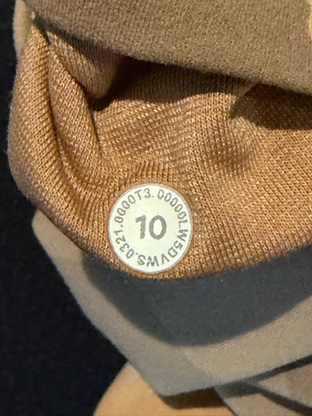 Lululemon Align High-Rise Pant 25" Heritage 365 Multi Camo Beige Size 10 - Picture 2 of 6
